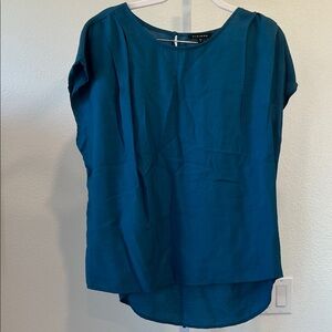 Pleione Teal Women's Blouse